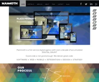 Mammoth.digital(Full service digital agency) Screenshot