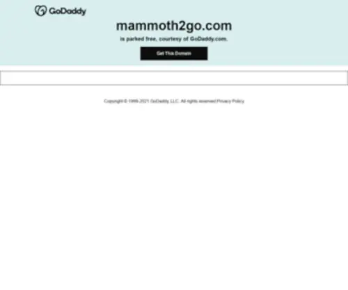Mammoth2GO.com(Mammoth2GO) Screenshot