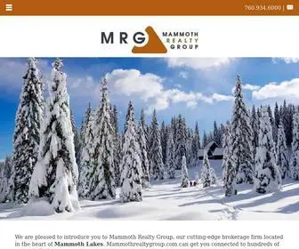 Mammothrealtygroup.com(Mammoth Lakes Real Estate) Screenshot