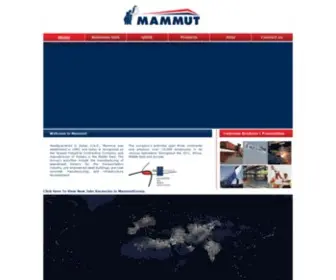 Mammutgroup.com(Mammut) Screenshot