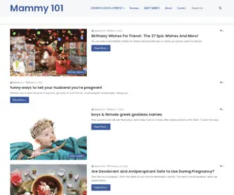 Mammy101.com(Mammy 101) Screenshot