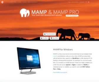 Mamp.com(MAMP GmbH) Screenshot