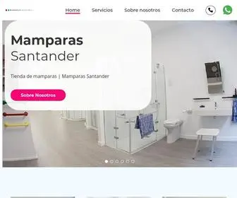 Mamparassantander.com.es(Tienda de mamparas) Screenshot