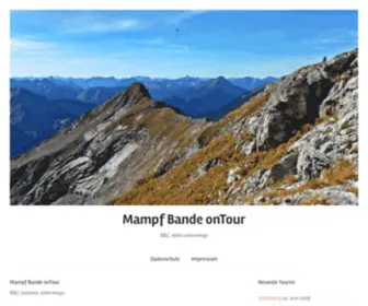 Mampfban.de(Die Mampf Bande) Screenshot