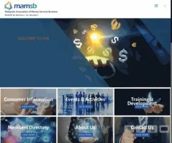 Mamsb.org.my(Mamsb) Screenshot