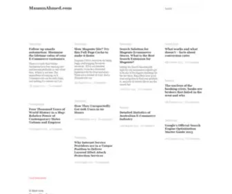 Mamunahmed.com(News) Screenshot