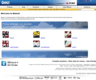Mamut.net(Mamut) Screenshot