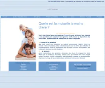 Mamutuellemoinschere.fr(Ma Mutuelle Moins Chère) Screenshot