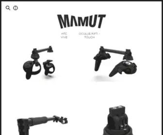 Mamutvr.com(Mamut VR webshop) Screenshot