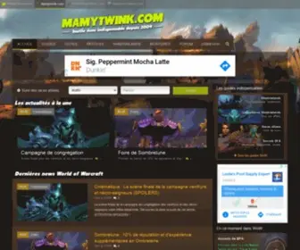 Mamytwink.com(News) Screenshot