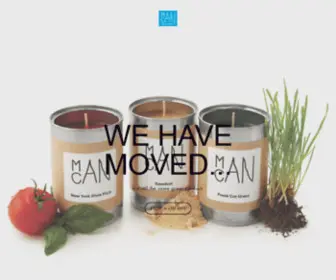 Man-Cans.com(Beaver Creek Candle Company) Screenshot