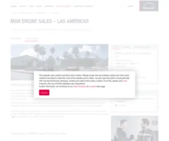 Man-Mec.com(MAN Engines & Components Inc) Screenshot