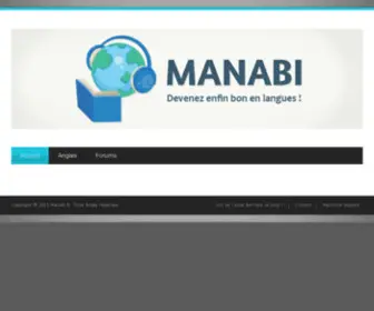 Manabi.fr(manabi) Screenshot