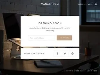 Manachrom.com(Manachrom) Screenshot