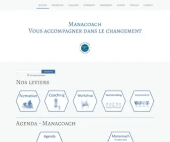Manacoach.com(Formation, coaching, consultance RH) Screenshot