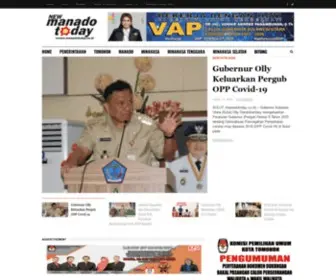 Manadotoday.co.id(Manado Today) Screenshot