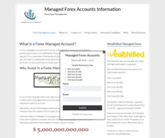 Managed-Forex-Accounts.info(Forex Managed Accounts) Screenshot