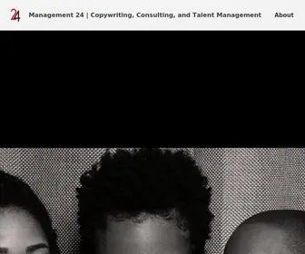 Managedbymaria.com(Management 24) Screenshot