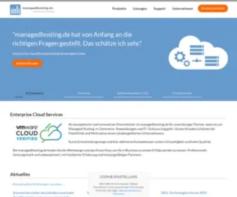 Managedhosting.de(Managedhosting) Screenshot