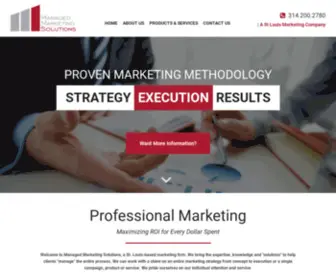 Managedmarketingsolutions.com(National Marketing Company) Screenshot