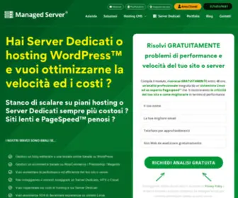 Managedserver.it(Server dedicati) Screenshot