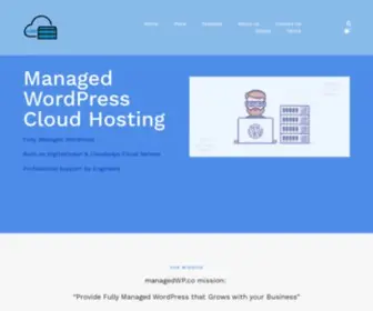 Managedwp.co(Managed WordPress Cloud Hosting) Screenshot