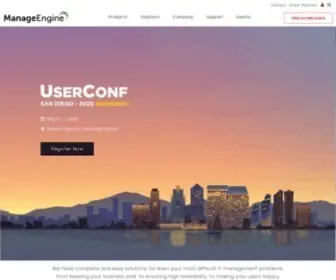 Manageengine.com(IT security) Screenshot