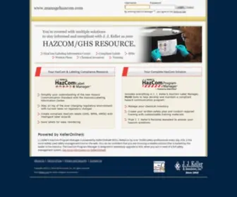 Managehazcom.com(Managehazcom) Screenshot