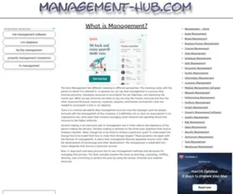 Management-Hub.com(Free Management Articles) Screenshot