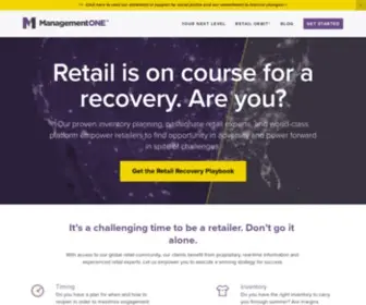 Management-One.com(Retail is on course for a recovery) Screenshot