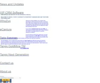 Management-Tech.com(Tango Software and Services) Screenshot