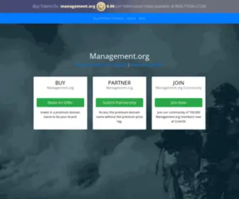 Management.org(Ethics in Project Management) Screenshot