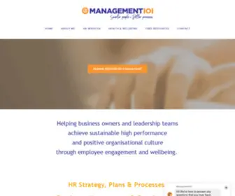 Management101.net(HR Services Brisbane) Screenshot