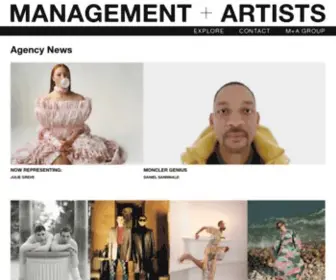 Managementartists.com(Group) Screenshot