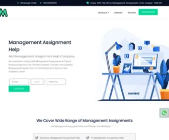 Managementassignmentshelp.com(Management Assignment Help) Screenshot