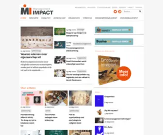 Managementimpact.nl(Management Impact) Screenshot
