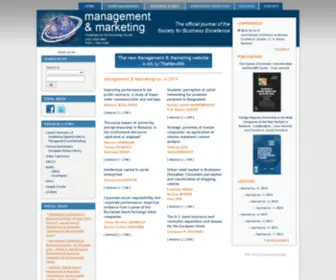 Managementmarketing.ro(Management & Marketing) Screenshot