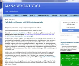 Managementyogi.com(MANAGEMENT YOGI) Screenshot