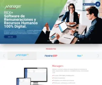 Manager.cl(Software de gestión empresarial) Screenshot