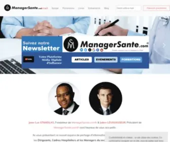 Managersante.com(Managersante) Screenshot
