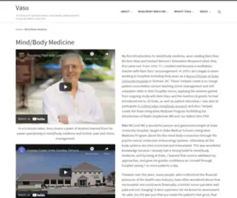 Managestressnow.com(Mind/Body Medicine) Screenshot