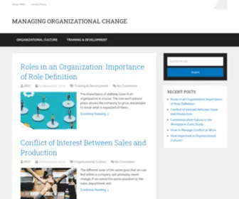 Managing-Organizational-Change.com(Succeed in Changing) Screenshot