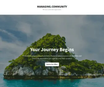 Managing.Community(We turn users into superusers) Screenshot