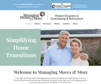 Managingmoves.com(Relocation Services San Francisco Bay Area) Screenshot