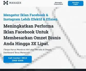 Managix.id(Software Managix Untuk Beriklan di Facebook & Instagram) Screenshot