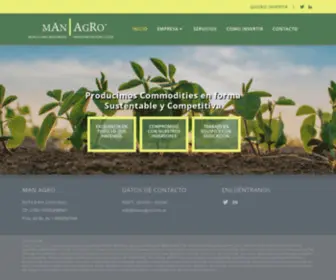 Managro.com.ar(Man Agro S.A) Screenshot