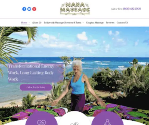 Manamassage.com(Kapaa) Screenshot