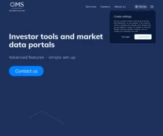 Manamind.com(Investor tools and market data portals / Advanced features) Screenshot