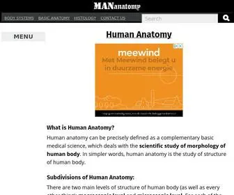 Mananatomy.com(Human Anatomy) Screenshot