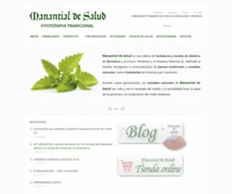 Manantial-Salud.com(Manantial de Salud) Screenshot